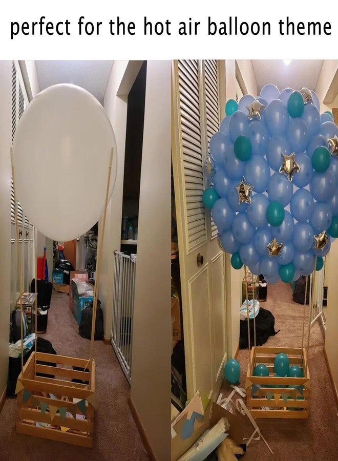 Difuento 36 Inch Giant Balloons 9Pcs Latex Big Balloons Large Balloons for Wedding Birthday Christmas Halloween Party Decorations (9 Assorted Colors) - Image 4